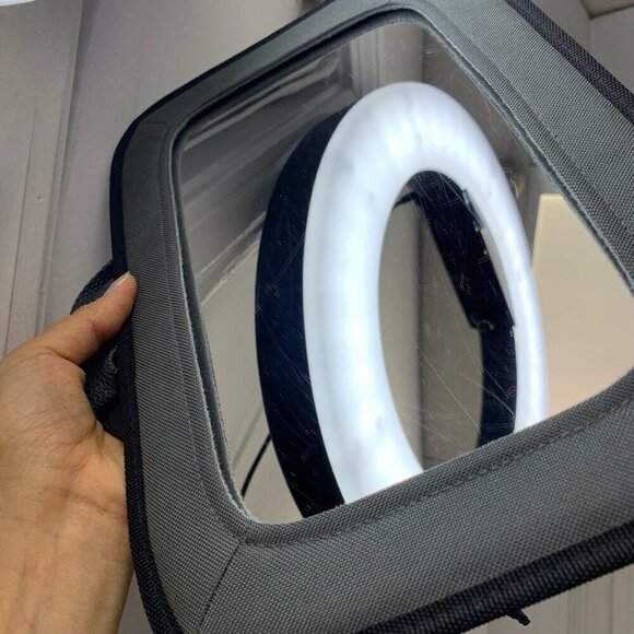 Zobo Backseat Baby Mirror: Rear Facing, Black Car Mirror - Picture 7 of 10